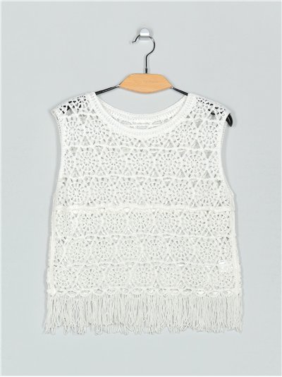 Top crochet flecos (M/L-XL/2XL)