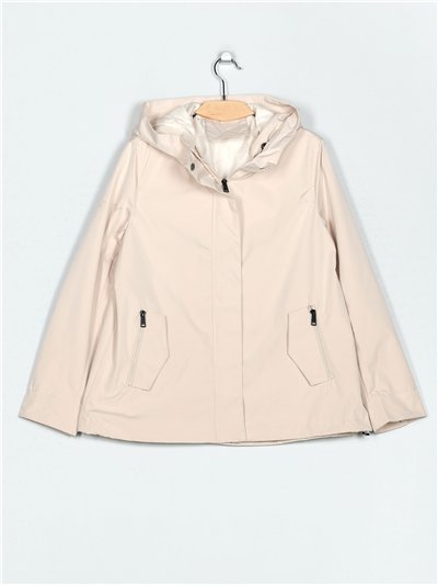 Parka capucha light-beige (M-L-XL-XXL)