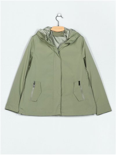 Parka capucha light-green (M-L-XL-XXL)