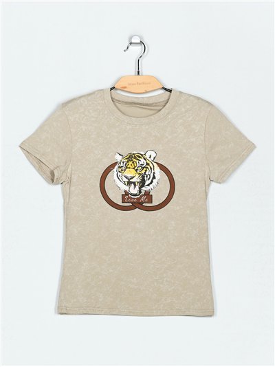 Camiseta tigre (S/M-L/XL)