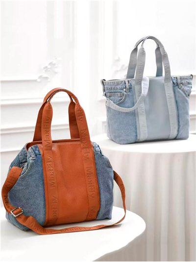 Bolso shopper denim