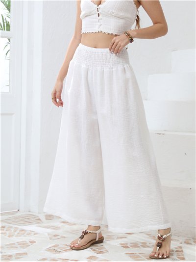 Pantalón palazzo liso (M-L-XL-XXL)